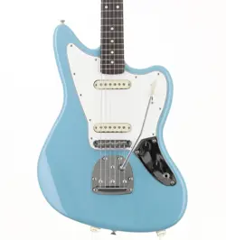 FENDERPLAYER II JAGUAR R/ATB AQUATONE BLUE W/SOFT CASE USED