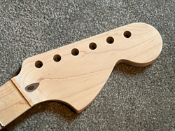 UNFINISHED FENDER AMERICAN 70S STRATOCASTER STYLE BIG HEADSTOCK GUITAR NECK