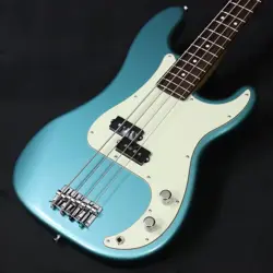 FENDER FSR COLLECTION HYBRID II PRECISION BASS   TEAL GREEN METALLIC