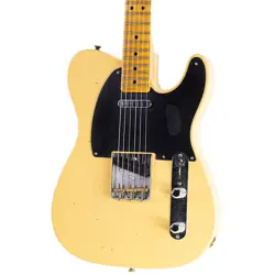 2025 FENDER CUSTOM SHOP 1950 DOUBLE ESQUIRE JOURNEYMAN RELIC NOCASTER BLONDE