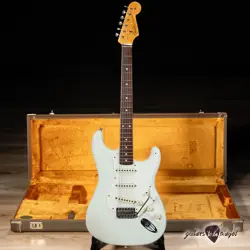 2014 FENDER CUSTOM SHOP '59 STRATOCASTER JOURNEYMAN RELIC – OLYMPIC WHITE