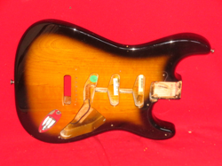 FENDER 2006 USA SUN BURST ERIC JOHNSON SIGNATURE STRATOCASTER BODY
