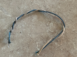 SET 1960S FENDER GUITAR CLOTH WIRE MUSTANG DUO SONIC