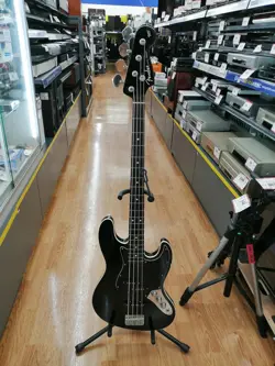(FENDER) JAPAN AERODYNE II JAZZ BASE BLACK MADE IN JAPAN ELECTRIC BASS GUITAR
