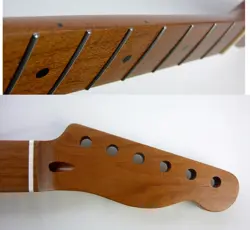 TELECASTER 22 STAINLESS ROUNDED GUITAR NECK/ROASTED,FIT/WARMOTH, FENDER TELE ETC