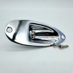 FENDER USA STRATOCASTER JACK PLATE AND JACK MINT 24089