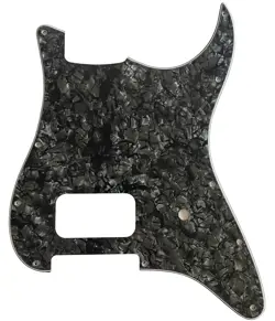 PICKGUARD FOR FENDER STRATOCASTER START SINGLE HUMBUCKERS GUITAR-BLACK-PEARL