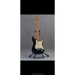 USED STARCASTER BY FENDER ELECTRIC GUITAR  BLACK  6-STRING  $99