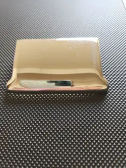 FENDER STRATOCASTER 1979 25TH ANNIVERSARY BRIDGE COVER CHROME GREAT CONDITION