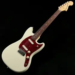 NEW FENDER / MADE IN JAPAN CHAR MUSTANG ROSEWOOD OLYMPIC WHITE JD25012607 GUITAR
