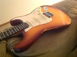 USA MADE RELIC STYLE FENDER (ESQUE) CUSTOM SHOP WORN STRATOCASTER PARTSCASTER