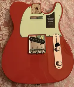 FENDER VINTERA II 60S TELECASTER TELE LOADED BODY 1960S FIESTA RED