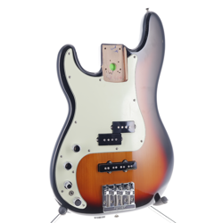 FENDER LEFT HANDED P BASS BODY PLAYER PLUS SERIES 3 TONE SUNBURST FULLY LOADED!