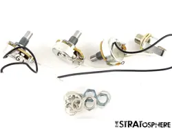 FENDER PLAYER JAZZ BASS POTS & JACK VOLUME TONE J BASS GUITAR PARTS.