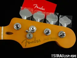 FENDER AMERICAN ULTRA II JAZZ BASS NECK W/ TUNERS, USA GUITAR MODERN 