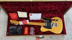 FENDER  AMERICAN ULTRA LUXE '50S TELECASTER, MAPLE BOARD, BUTTERSCOTCH BLONDE