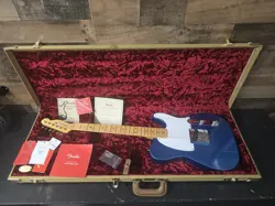 2020 FENDER 70TH ANNIVERSARY ESQUIRE LAKE PLACID BLUE. W/OHSC MINTY CLEAN