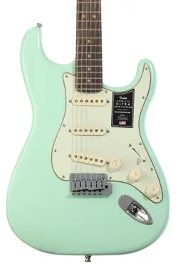 FENDER AMERICAN ULTRA LUXE VINTAGE '60S STRATOCASTER ELECTRIC GUITAR - SURF