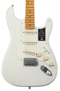 FENDER AMERICAN ULTRA LUXE VINTAGE '50S STRATOCASTER ELECTRIC GUITAR - WHITE