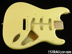 FENDER CUSTOM SHOP 68 STRAT LCC STRAT STRATOCASTER BODY AGED VINTAGE WHITE