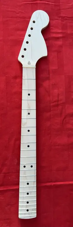 COOL 60S-70S NOS LARGE HEADSTOCK MAPLE STRATOCASTER GUITAR NECK. MUSIKRAFT GOTOH