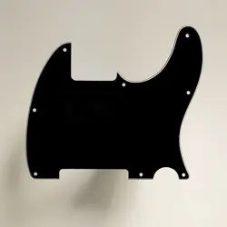 ESQUIRE STYLE 8 HOLE PICKGUARD FOR FENDER STANDARD TELECASTER - MANY COLORS!