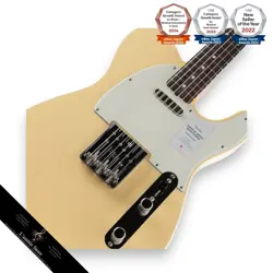 FENDER JAPAN TRADITIONAL 60S TELECASTER VINTAGE WHITE ELECTRIC GUITAR