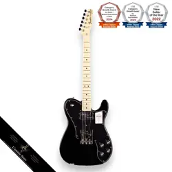 FENDER JAPAN TRADITIONAL '70S TELECASTER CUSTOM MAPLE FINGERBOARD BLACK