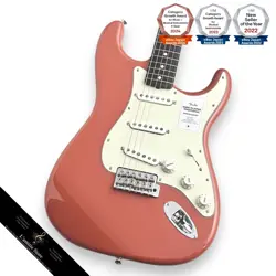 FENDER JAPAN TRADITIONAL 60S STRATOCASTER FIESTA RED 3.34KG