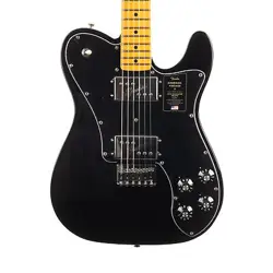 USED FENDER AMERICAN VINTAGE II 1975 TELECASTER MAPLE - BLACK