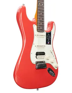 FENDER AMERICAN ULTRA LUXE VINTAGE '60S STRATOCASTER HSS - FIESTA RED