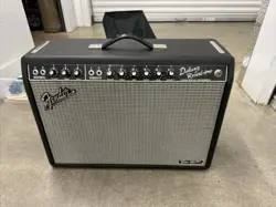 FENDER TONE MASTER DELUXE REVERB 100W 1X12 GUITAR COMBO AMP BLACK W PEDALS!!!