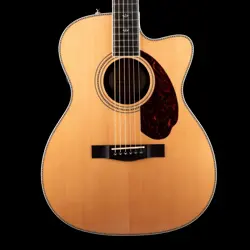 USED FENDER PARAMOUNT PM-3 DELUXE ACOUSTIC ELECTRIC NATURAL WITH GIG BAG