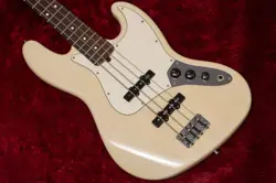 USED FENDER / AMERICAN STANDARD JAZZ BASS ASH WHITE BLONDE/R 2000 4.395KG SAFE D