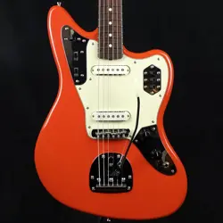 FENDER FSR MADE IN JAPAN TRADITIONAL II 60S JAGUAR FIESTA RED MACHINING HEAD NEW