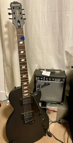 EPIPHONE GT SPECIAL GUITAR AND FENDER AMP