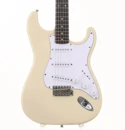 FENDER JAPAN ST72-65 MODIFIED USED BASSWOOD BODY VINTAGE WHITE W/SOFT CASE