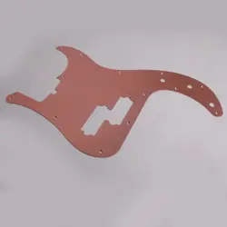 13 HOLE BASS PICKGUARD ALUMINUM ANODIZED FOR 4 STRING FENDER JAZZ BP P BASS
