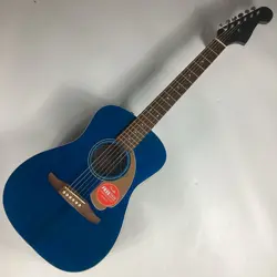 FENDER FSR MALIBU PLAYER SAPPHIRE BLUE ACOUSTIC GUITAR ELECTRO ACOUSTIC ACTUAL I