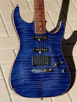 2001 FENDER STRATOCASTER FMT SET NECK CUSTOM SHOP CARVED TOP & EMG'S 1 OF A KIND