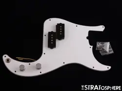 USED 2015 FENDER AMERICAN STANDARD P PRECISION BASS LOADED PICKGUARD PICKUPS