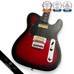 FENDER G-CLUB MOD GOLD FOIL TELECASTER CANDY APPLE BURST USED