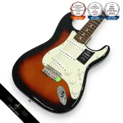 FENDER VINTERA II 60S STRATOCASTER 3-TONE SUNBURST ALDER/MNPLR ROSEWOOD USED
