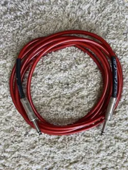 GENUINE FENDER PROFESSIONAL SERIES GUITAR/INSTRUMENT CABLE 10 FT