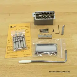 FENDER CUSTOM SHOP EL D 56 RELIC STRATOCASTER TREMOLO BRIDGE COVER ARM PAT PEND