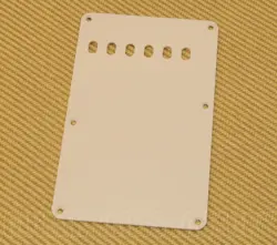 PG-0556-051 1-PLY PARCHMENT TREMOLO SPRING COVER BACK PLATE FENDER STRAT GUITAR