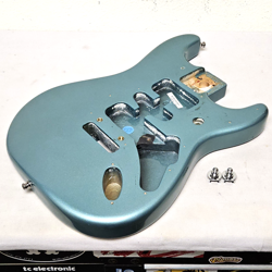 2000 FENDER AMERICAN STRATOCASTER ALDER BODY TEAL GREEN METALLIC - USA STRAT