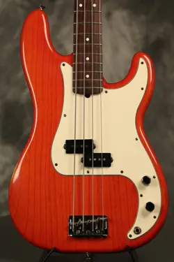 2004 FENDER AMERICAN PRECISION BASS SUNSET ORANGE TRANSPARENT
