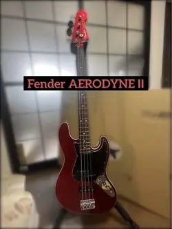 LIMITED NOW FENDER AERODYNE II JAZZ BASS RW CAR