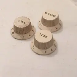 VINTAGE 1983 FENDER JAPAN SQUIER STRAT MIJ STRATOCASTER KNOBS GUITAR RELIC RARE